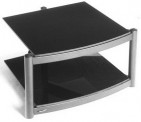 Atacama EQUINOX RS-2 Shelf Base Module Hi-Fi Silver/Piano Black
