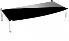 Atacama EQUINOX Single Shelf Module AV White/Piano Black